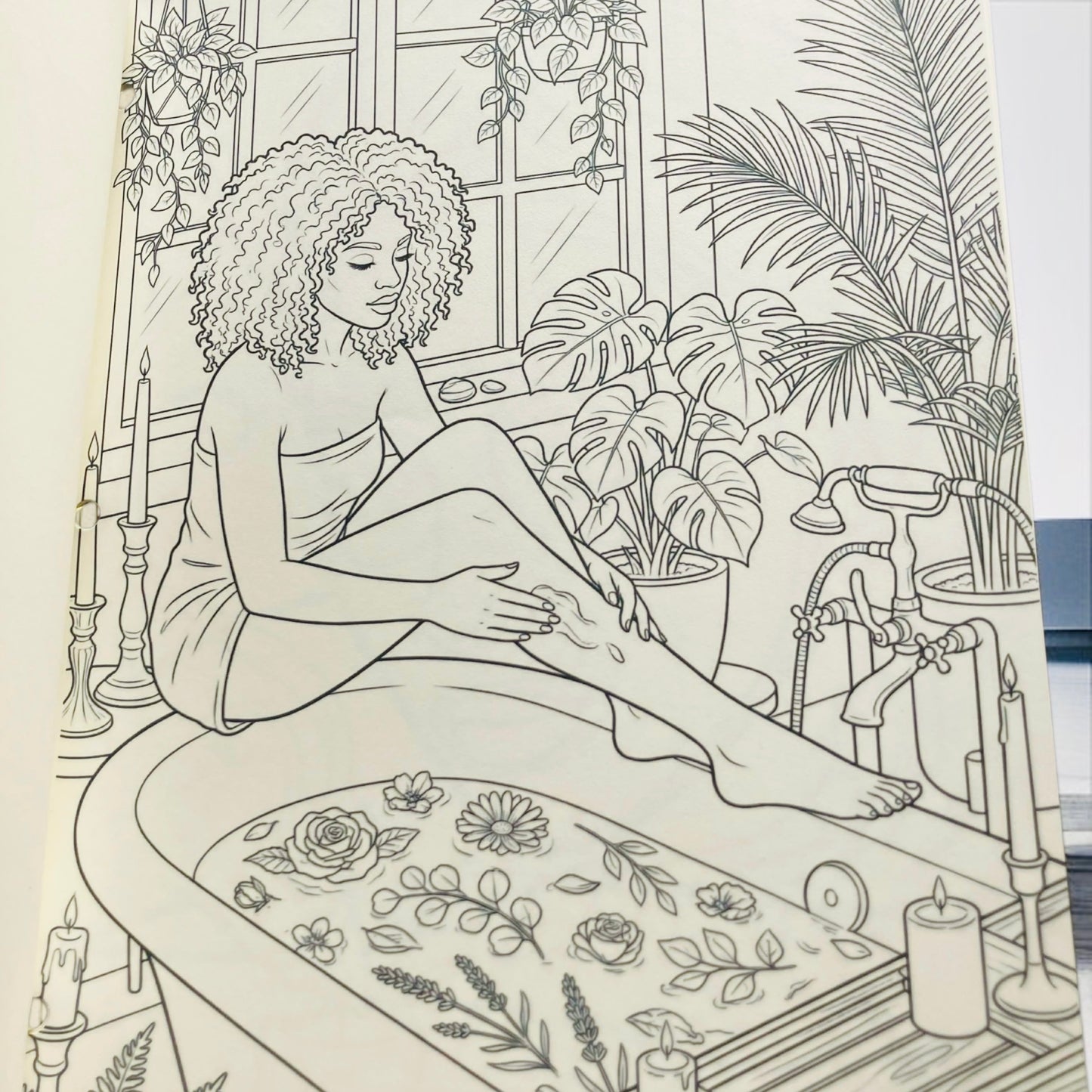 TT&D COLORING EXPERIENCE: PAGES OF CALM,LUXE AND INTENTIONAL SELF-CARE